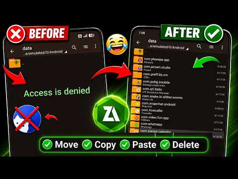 How To Use Zarchiver Without Shizuku| Zarchiver Access Is Denied Fix | How To Root Zarchiver Without