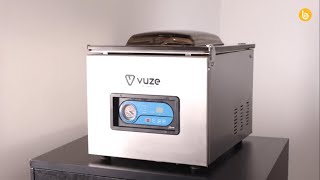 Seladora Vácuo Vuze 40B Pare De Jogar Comida E Dinheiro Fora