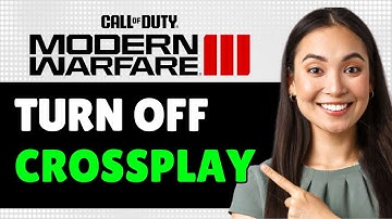 How to TURN OFF CrossPlay on Call of Duty Modern Warfare 3 NO PC LOBBIES (Step By Step Guide)