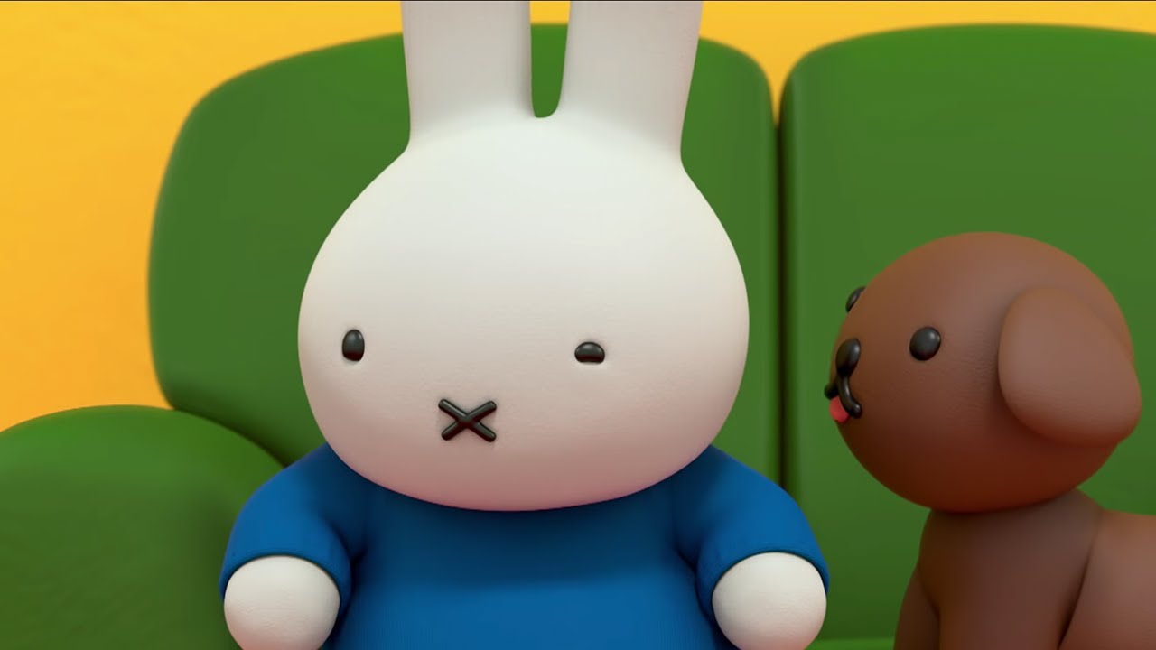 puppy geeft een lik | nijntje's avonturen, groot en klein | nijntje's serie voor kinderen