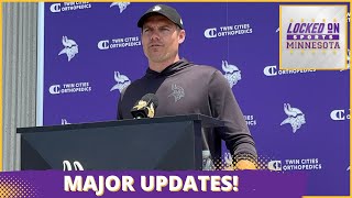 Get Kevin O'Connell's REACTION to Danielle Hunter Holdout & Dalvin Cook Release