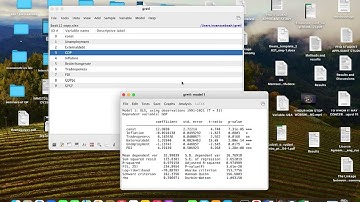 Multiple Regression with Gretl statistical software for beginners in econometric data analysis.