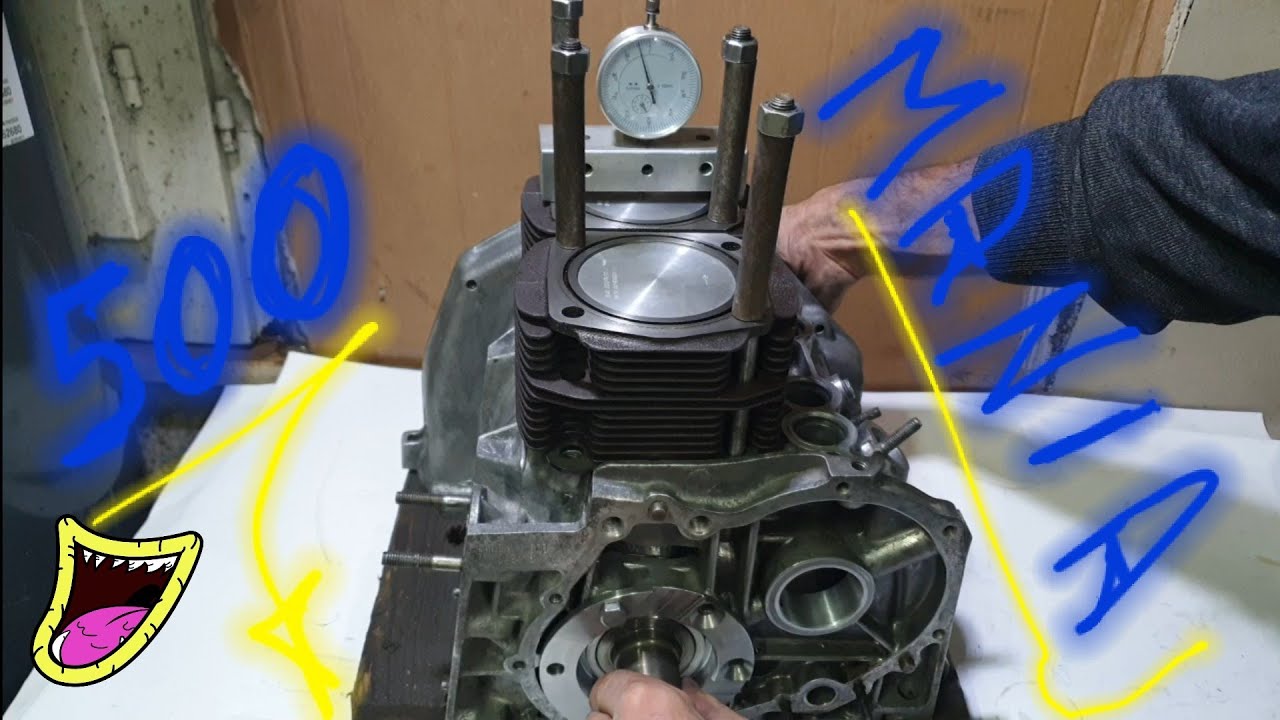 Preparazione motore Fiat 500 - 5° parte - Calcoliamo lo squich. Elaborazione fai da te.