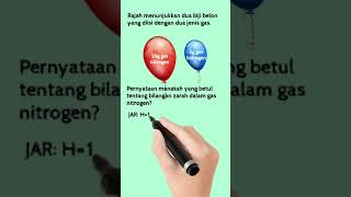 Sama ke bilangan zarah dalam belon merah dan biru? Perbincangan mcq Kimia SPM. #1hari1soalan