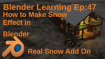 Snow modelling in Blender 3.4 for Beginners