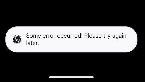 pw app not working today 2023 | some error occurred | pw app server down | physic walla not working