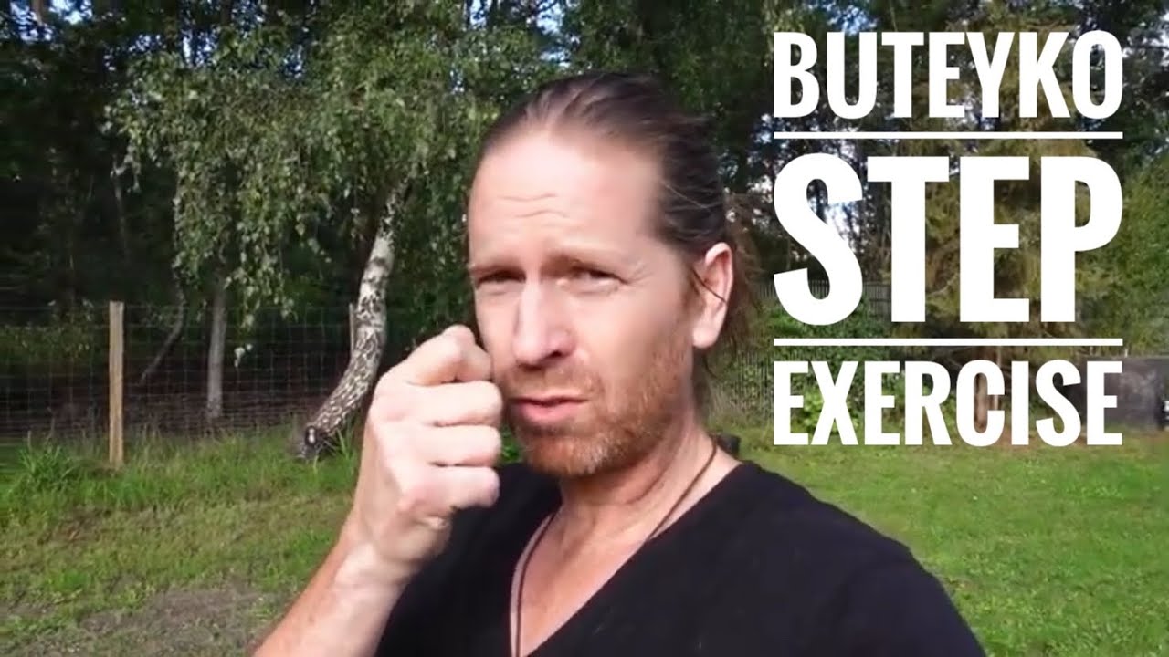 Buteyko breathing step technique (shortness of breath!) - YouTube