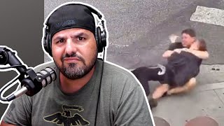 Homeless Attacked Elderly Man!