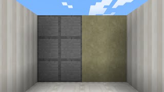 Seamless Stone Slabs Easily in Minecraft 1.11!