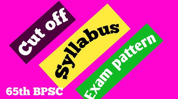 BPSC || 65th bpsc || BPSC syllabus , questions pattern , Cut off , study hour