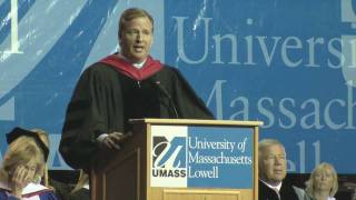 NFL Commissioner Roger Goodell 2010 UMass Lowell Commencement Address