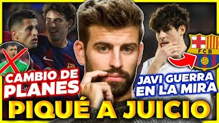 PIQUÉ ES IMPUTADO - NUEVO PIVOTE LOW COST - SE CAEN LOS FICHAJES DE FELIX, CANCELO Y GUIDO OUT!