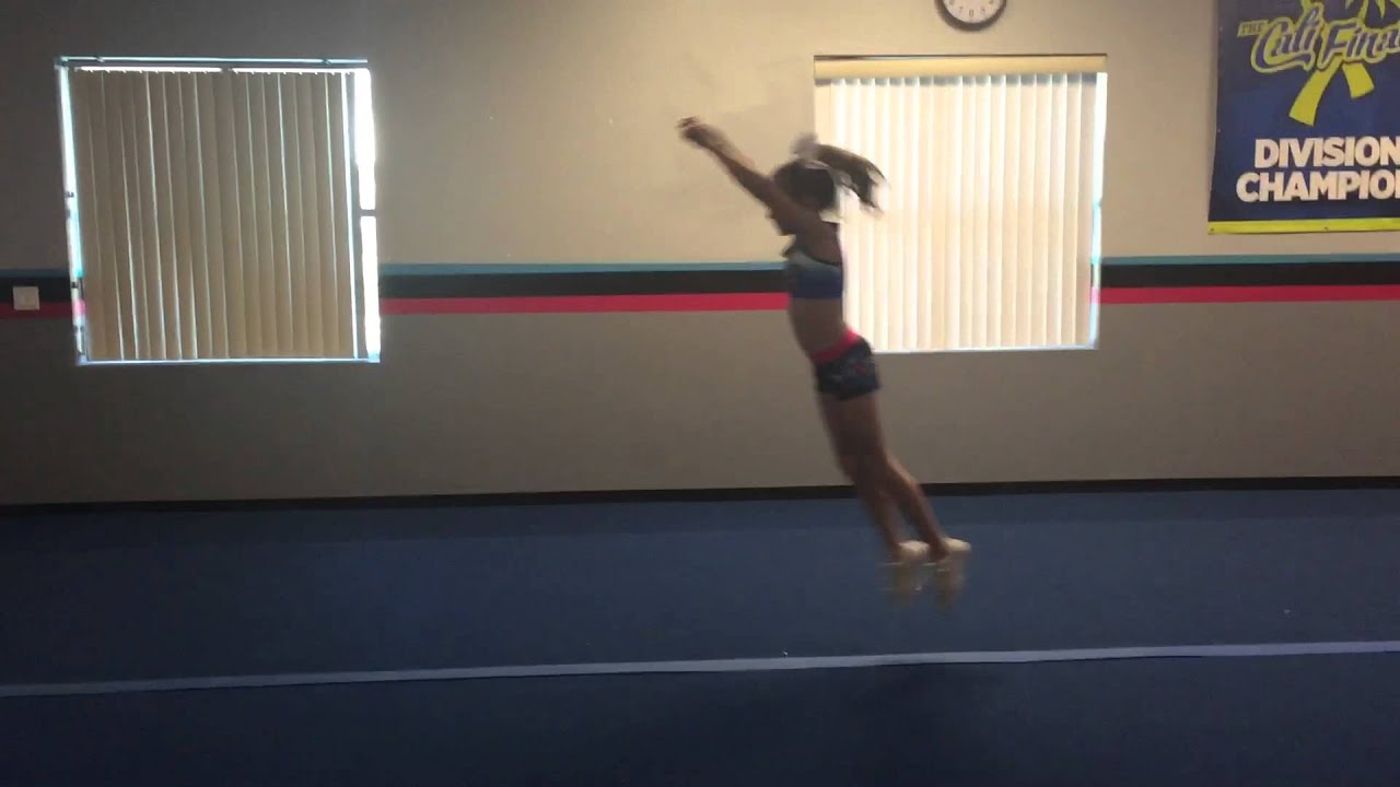 Power Hurdle Round Off Rebound YouTube