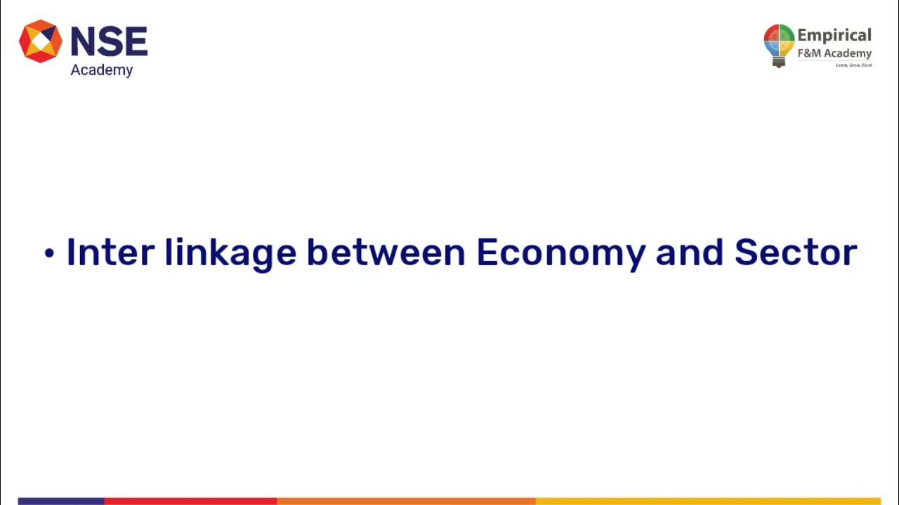 Inter linkage between Economy and Sector YouTube