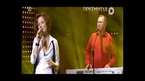 Ryszard Domaski z zespoem w Disco Star.