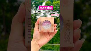 Meesho Best Makeup Highlighter under ₹120 | Must buy #meesho #makeup #trending