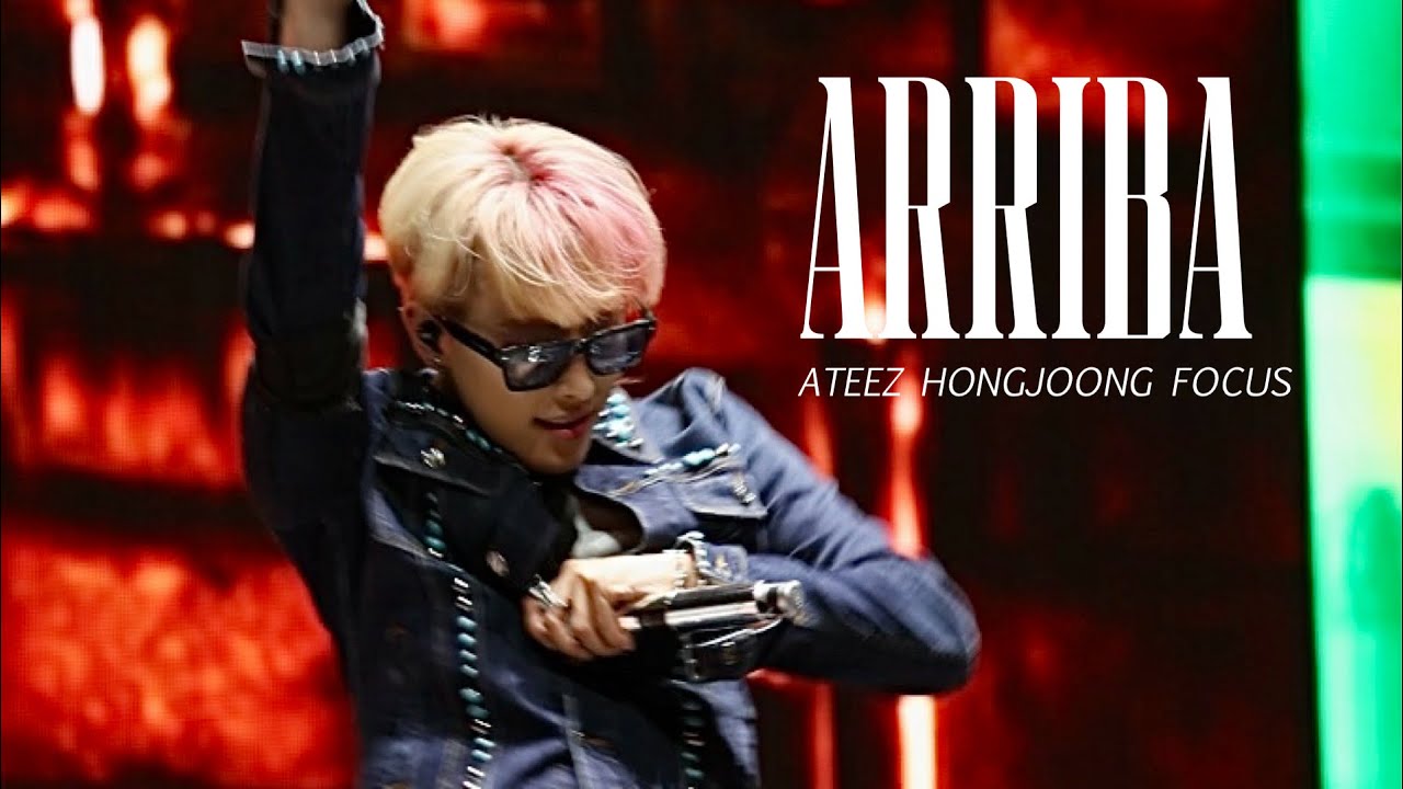 240419 Coachella 2024 Weekend2 에이티즈 ATEEZ 홍중 직캠 HONGJOONG Focus - ARRIBA ［4K］