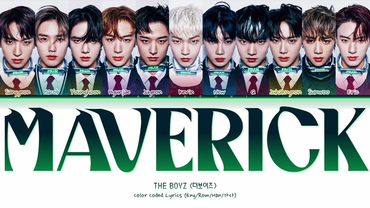 ケビン セット THEBOYZ カフェ maverick THE BOYZ (더보이즈) 'MAVERICK' (Color Coded Lyrics) - YouTube