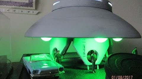 Invaders UFO 10" Build (Part # 6)