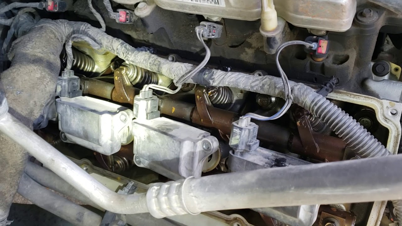 Cylinder 6 intake valve not opening. YouTube