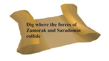 OSRS Clue | Dig where the forces of Zamorak and Saradomin collide | Quick