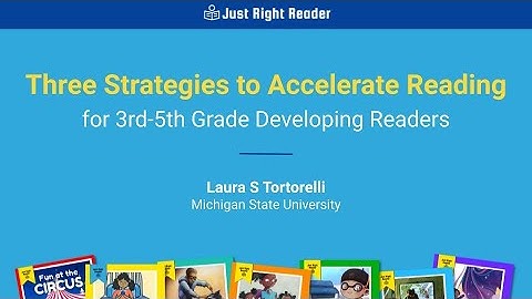 3 Strategies to Accelerate Reading for 3rd – 5th Grade Developing Readers
