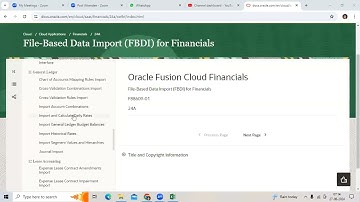 How many FBDI Templates are there for Fusion General ledger Application?