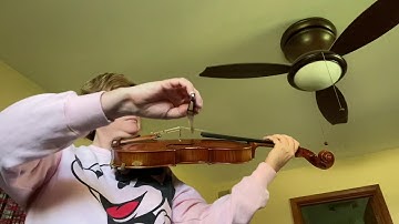 Viola- G melodic minor 1, 2 and 3 octave scales