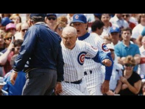 The Homerun Controversy - Don Zimmer Loses His Mind - Reds vs. Cubs 1984. 