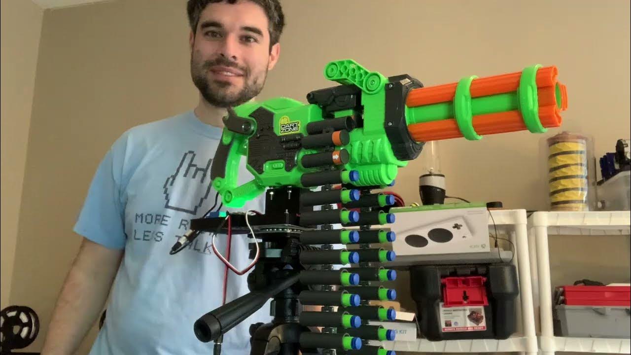 Take Nerf Battles to the Next Level Build Your Own FaceControlled