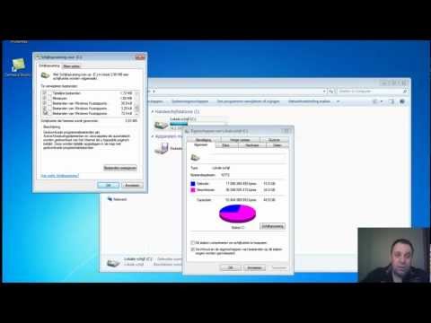 Harde schijf opruimen