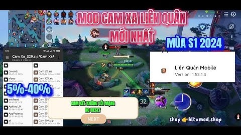 Hướng Dẫn Cài Cam Xa Liên Quân Mới Nhất Mùa S1 2024 | Cam Xa Không Lỗi Mạng | Không Reset