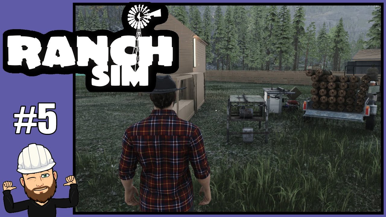 Logging Like Crazy! - Ranch Simulator #5 - YouTube