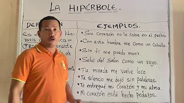 ¿Qué es una hipérbole con ejemplo?