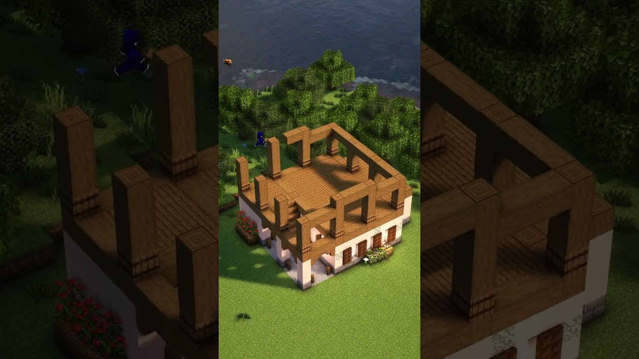 Minecraft Cozy Survival House🏠| Inspired by ‪@Gorillo 