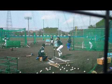 2015 SBホークス 金子圭輔 T打撃（右打席）