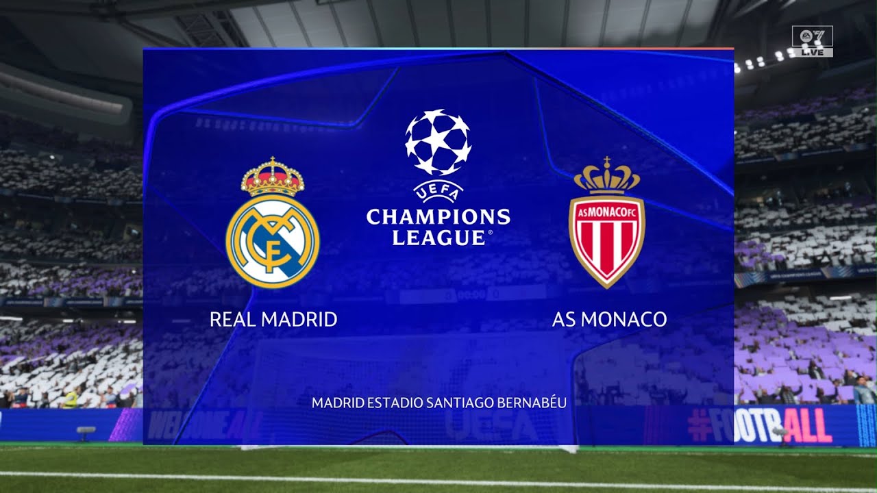 Real Madrid vs AS Monaco FC 26 Prediction UCL Matchday 7 Full Gameplay [PS5]