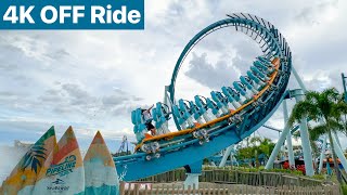 Pipeline: The Surf Coaster **NEW FOR 2023** (4K OFF Ride POV)- SeaWorld Orlando, Orlando, FL