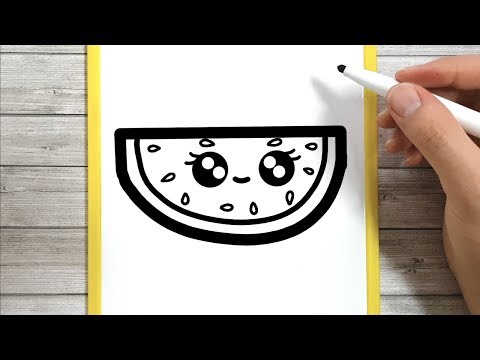 Video: Come Disegnare Un Cocomero