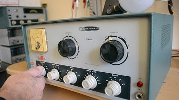 Demonstration of the Heathkit DX 60B