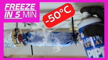 Insane! How to Freeze Pipes with Nitrogen in 5 Minutes! Sub-Zero #diyplumbing