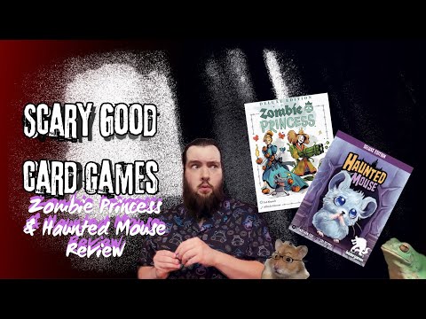 Scary Good Games! Zombie Princess & Haunted Mouse Card Games Review