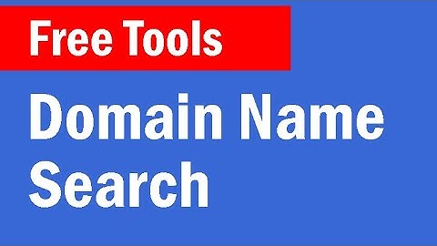 FREE Domain Name Availability Checker Tool