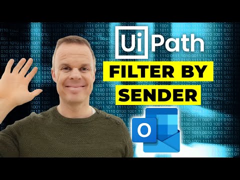 How to filter Outlook messages by sender email address in UiPath - Full Tutorial