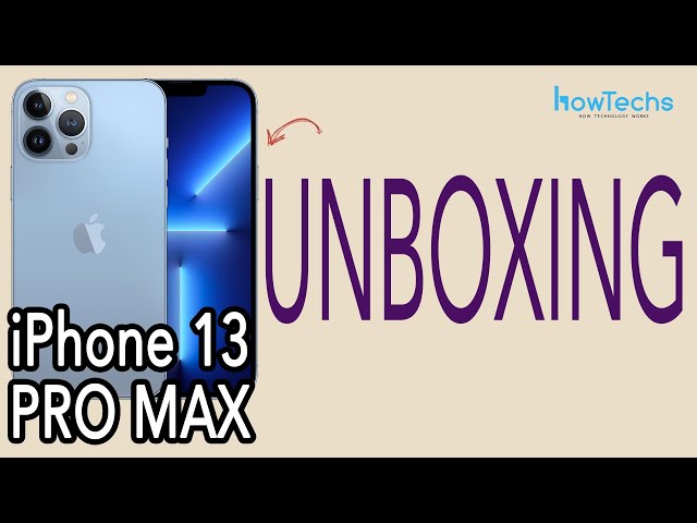 iPhone 13 Pro Max DUAL SIM Sierra BLUE Unboxing and Dual SIM intro