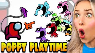 Mini Crewmate DESTROYS Poppy Playtime Chapter 3 and Smiling Critters?!