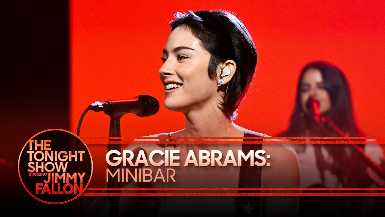 Gracie Abrams: Minibar | The Tonight Show Starring Jimmy Fallon