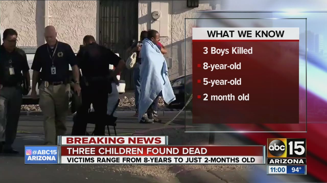 Three children found dead, mother suspected of murder - YouTube