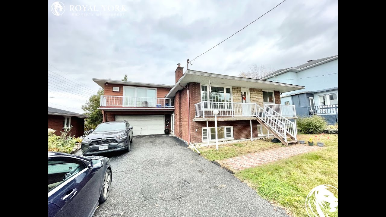 2 BED 1 BATH MULTI UNIT ABOVE GROUND FOR RENT 609 MALARTIC AVENUE