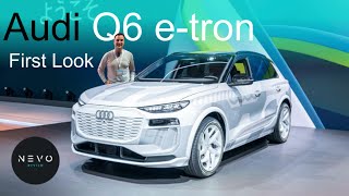Audi Q6 e-tron Interior - 1st Look